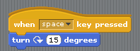 add Key press topblock