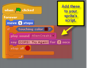 additional script for sprite