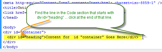 prepare for menu DIV